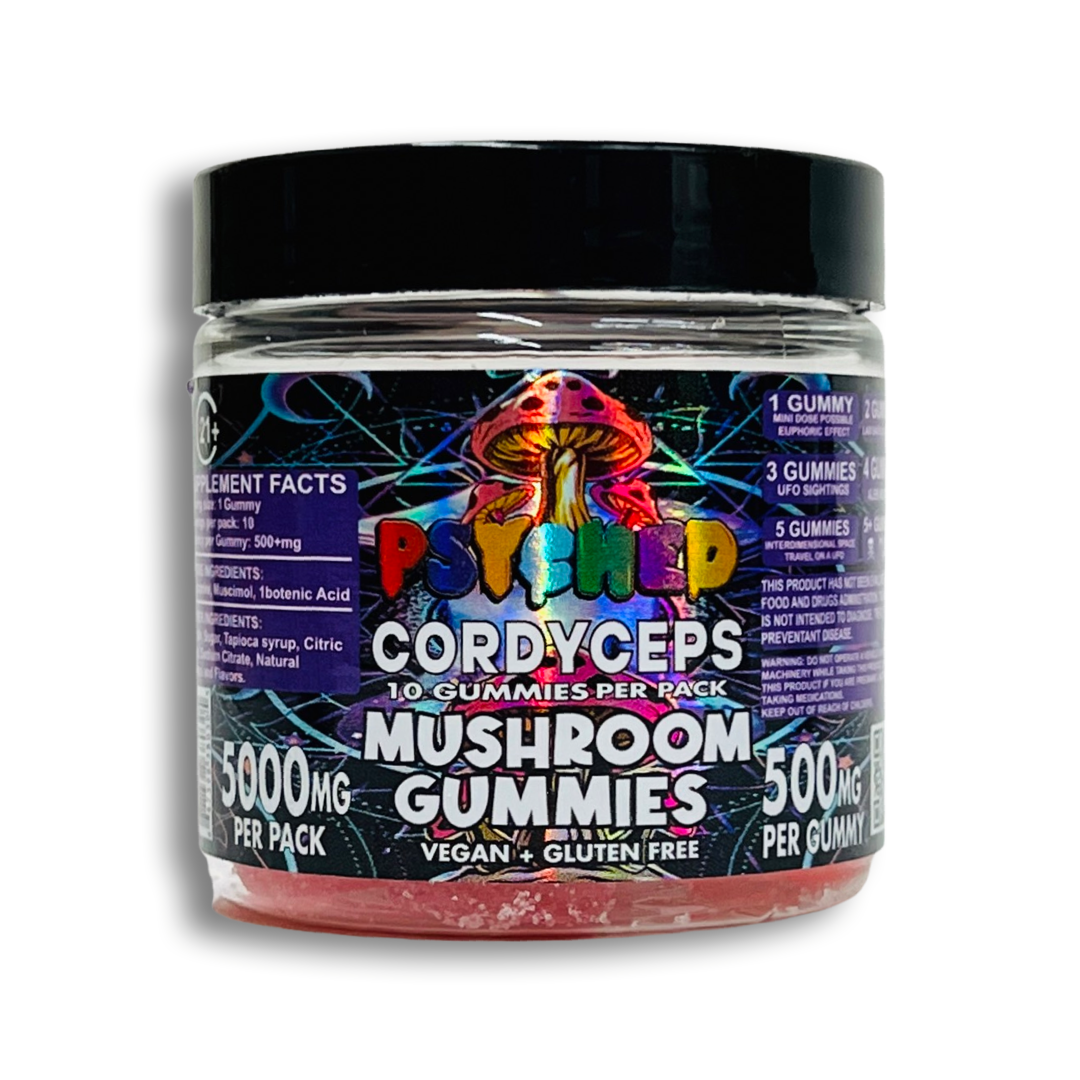 PSYCHED 5000mg EDIBLES (Jars) - Single Unit Best Price