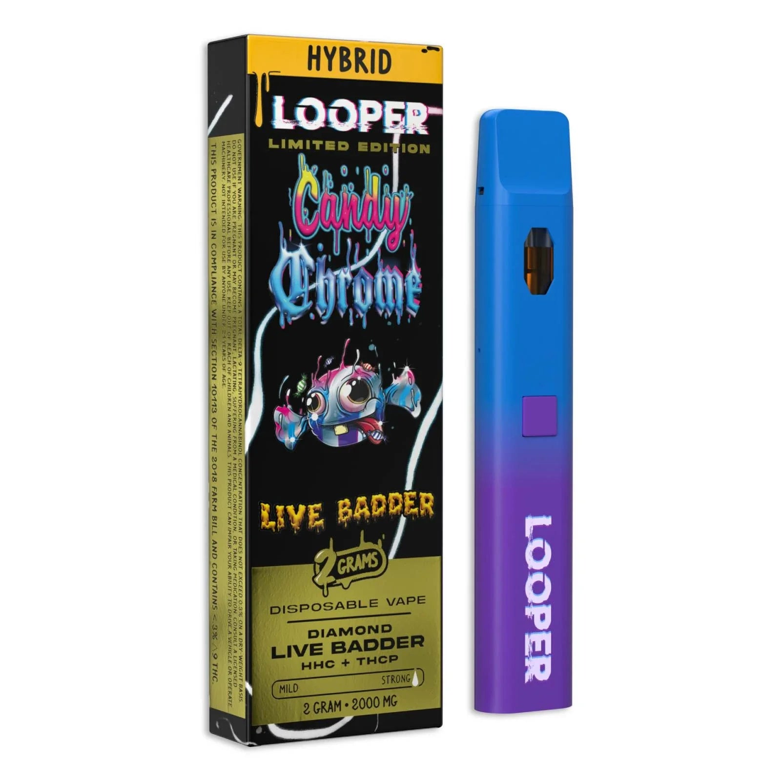 Looper Live Badder Disposable Vape Pens | 2g Best Price