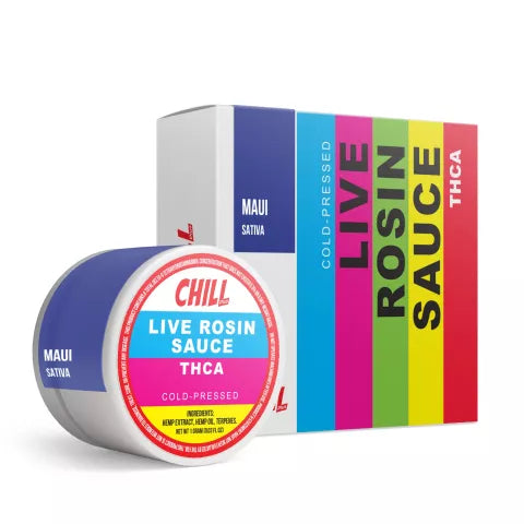 Chill Maui Live Rosin Sauce - THCA - Sativa Best Price