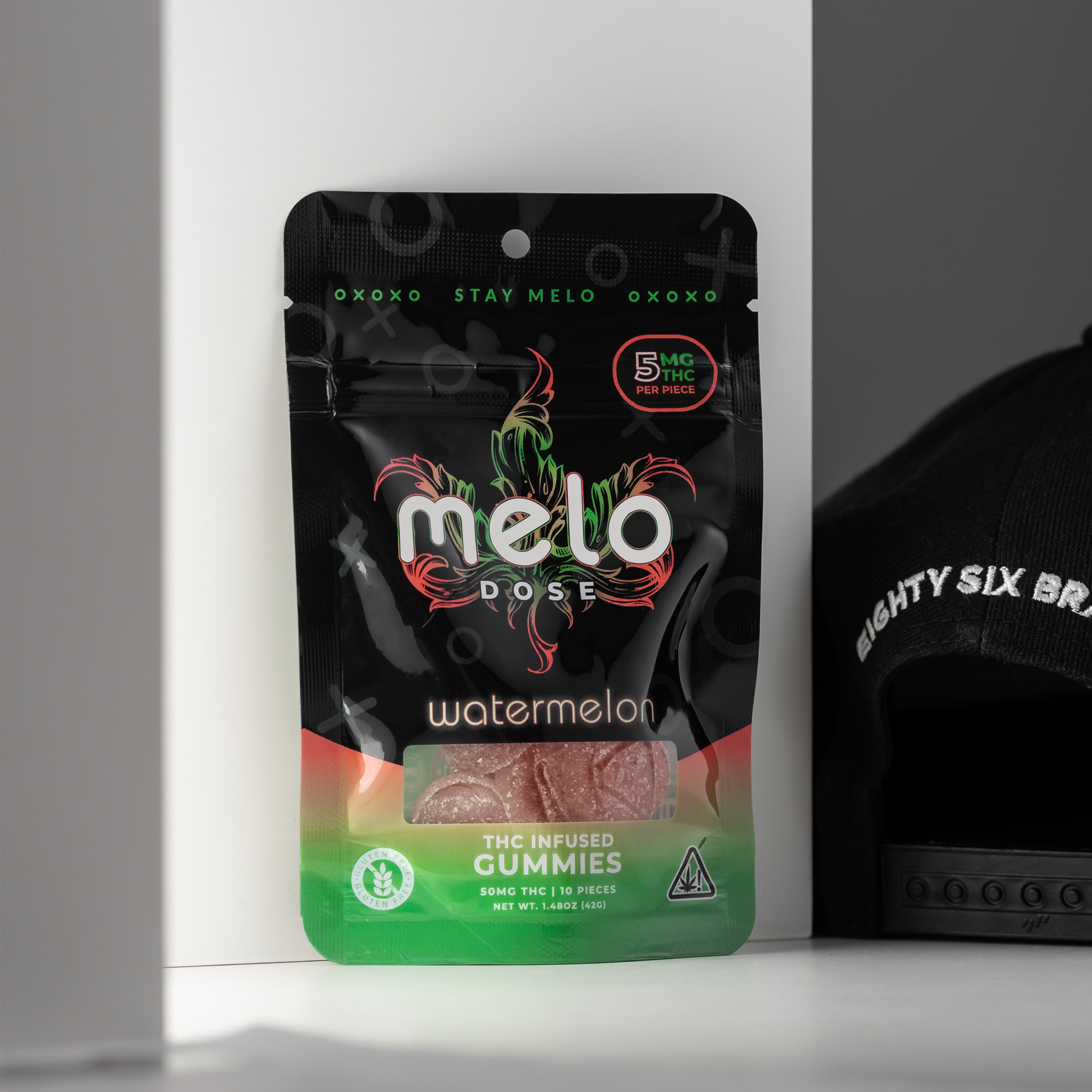 Melo Dose – Watermelon 50MG Delta-9 THC Gummies Best Price