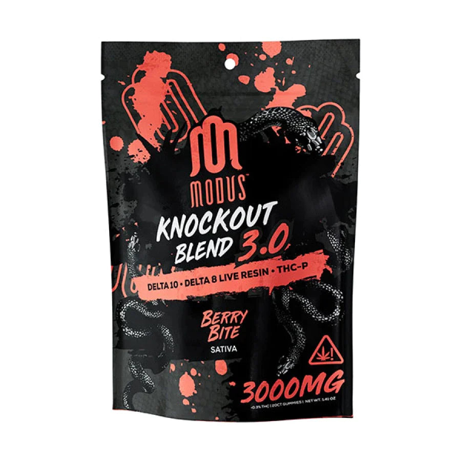 Modus Knockout Blend 3.0 Gummies 3000mg (20pcs) Best Price