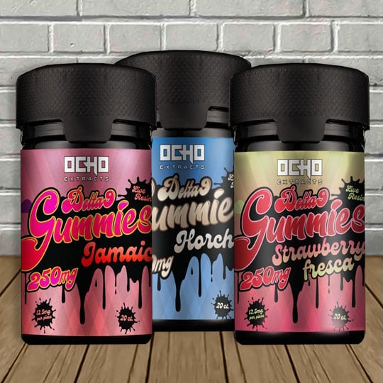 Ocho Extracts Live Resin Delta 9 Gummy Jars Best Price