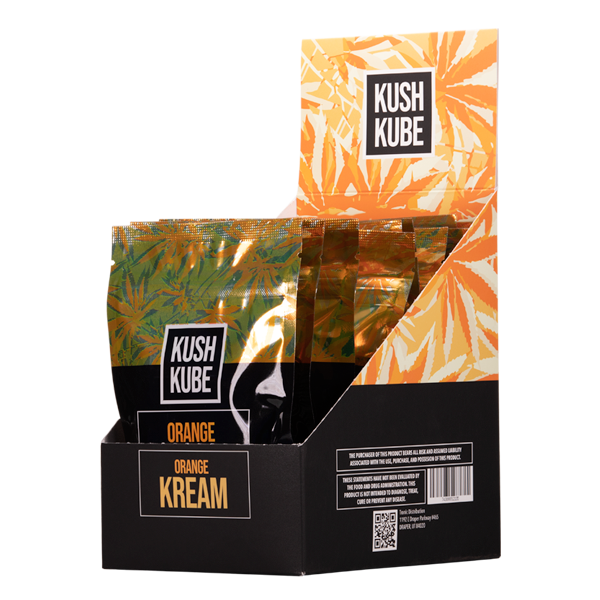 Orange Kream 10ct Kush Kube Gummies Best Price