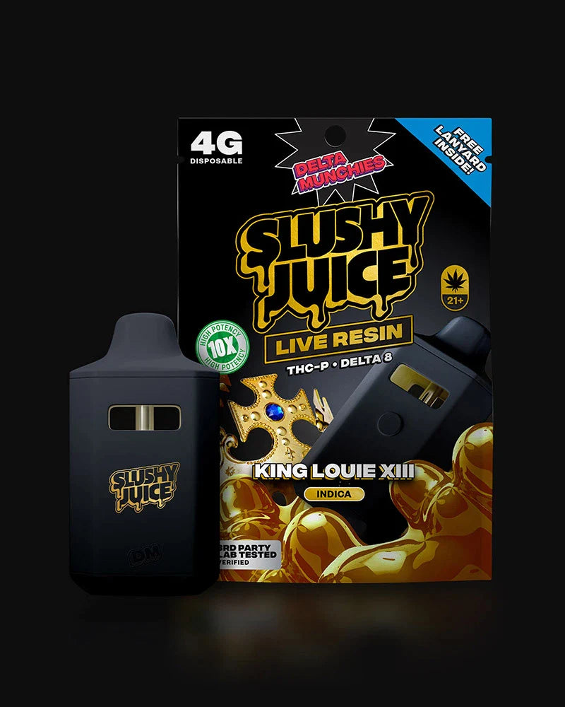 Delta Munchies King Louie XIII Slushy Juice 4G THC-P Vape Best Price
