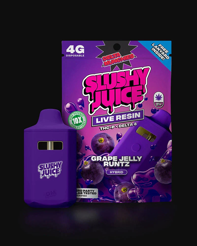 Delta Munchies Grape Jelly Runtz Slushy Juice 4G THC-P Vape Best Price
