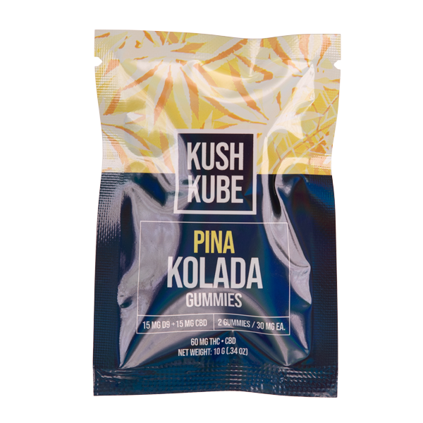 Pina Kolada 2ct Kush Kube Gummies Best Price