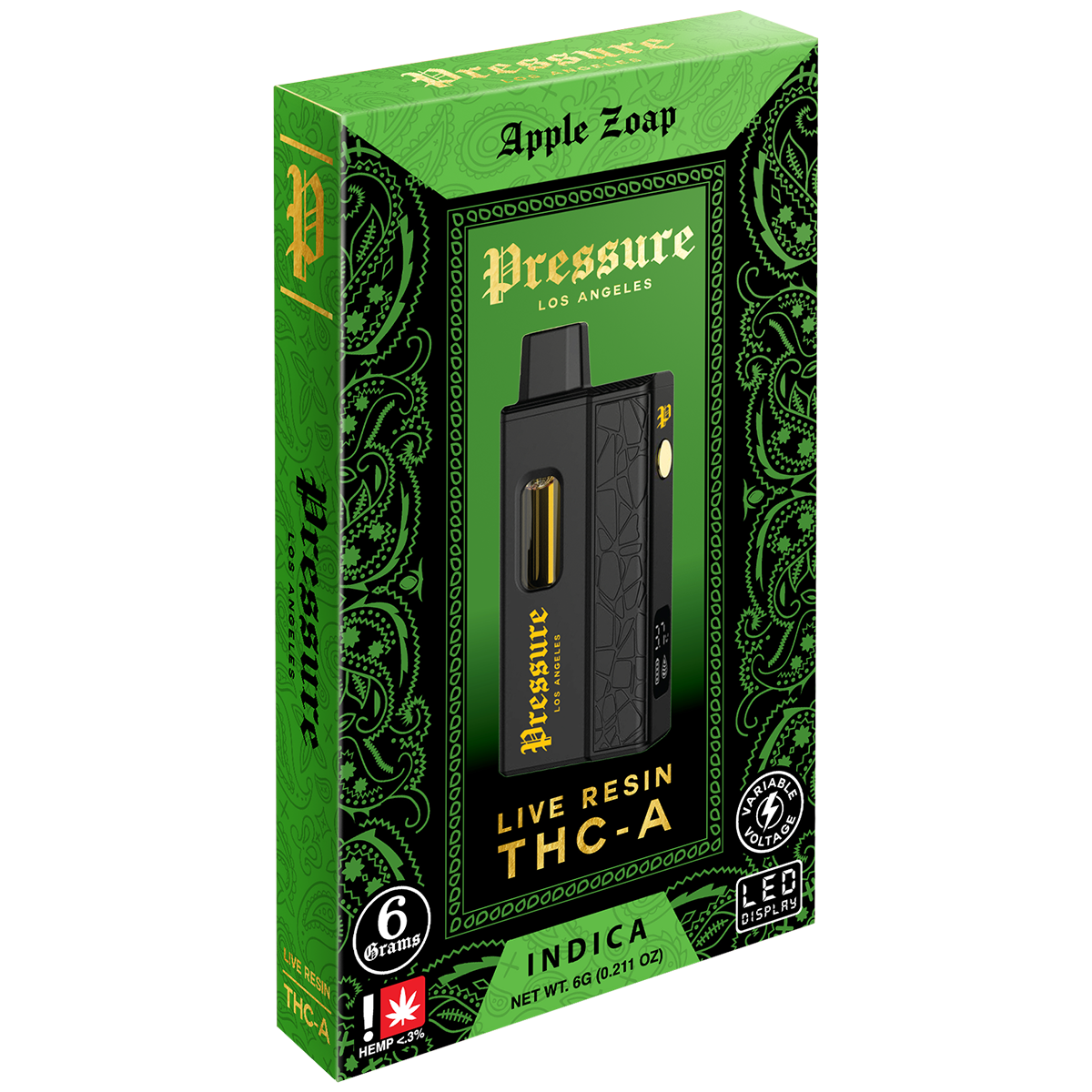 Pressure Live Resin THCA Disposables 6g Best Price