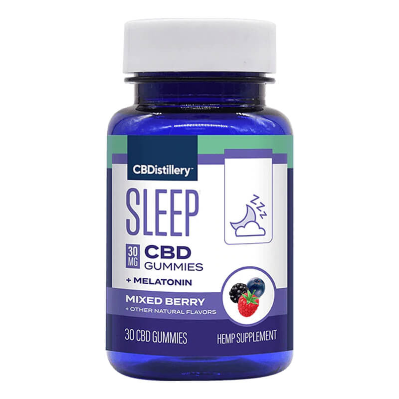 CBD Gummies for Sleep – Mixed Berry – CBDistillery Best Price