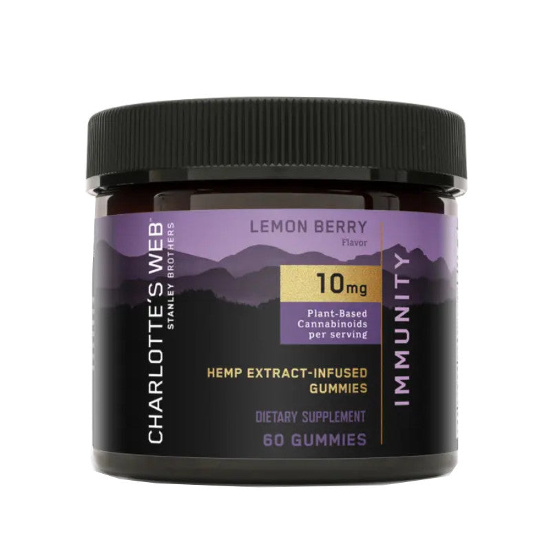 Hemp Extract CBD Gummies for Immunity – Lemon Berry – Charlotte’s Web Best Price