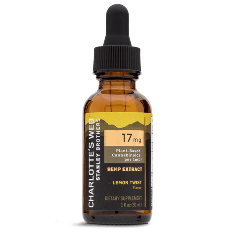 Full Spectrum Lemon Twist CBD Oil Tincture – 17mg – Charlotte’s Web Best Price