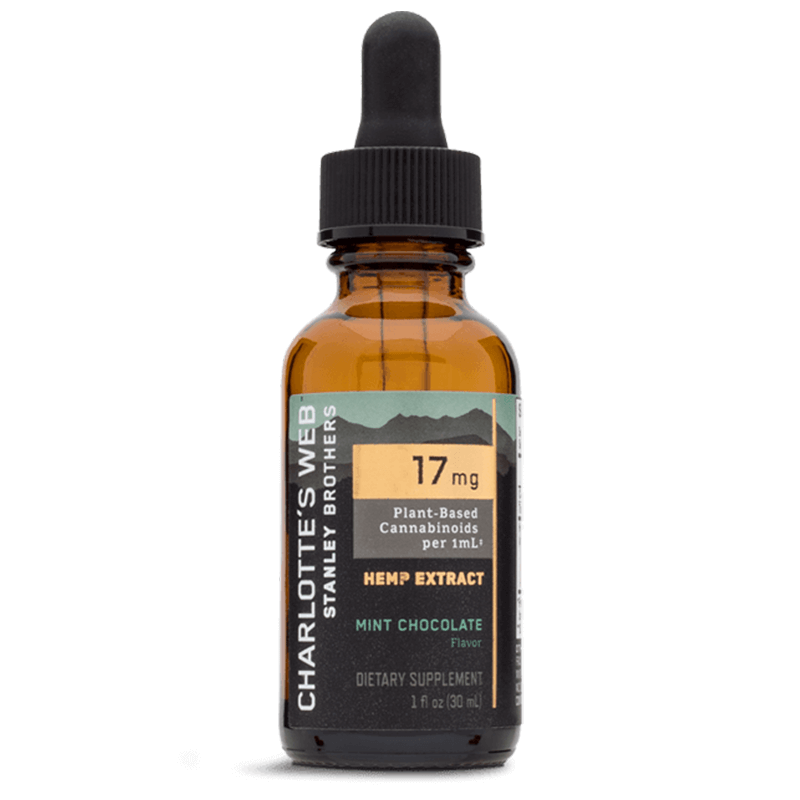 Full Spectrum CBD Oil Tincture – Mint Chocolate – 17mg – Charlotte’s Web Best Price