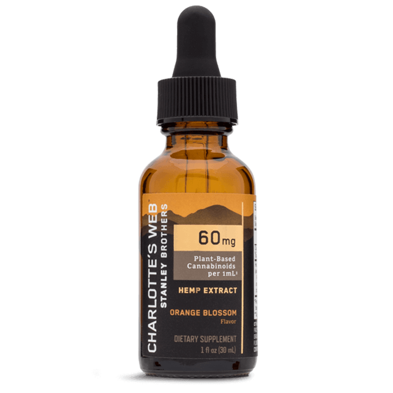 Full Spectrum CBD Oil Tincture – Orange Blossom – 60mg – Charlotte’s Web Best Price