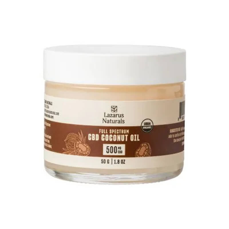 Full Spectrum CBD Coconut Oil – Lazarus Naturals Best Price