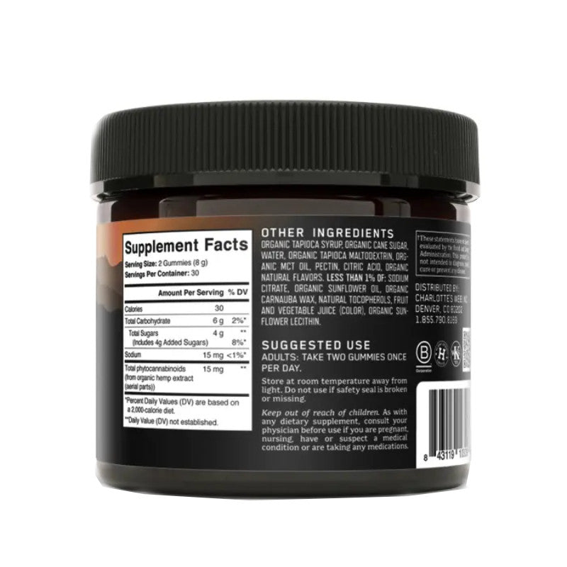 Daily Wellness CBD Gummies – Raspberry Lime – Charlotte’s Web Best Price