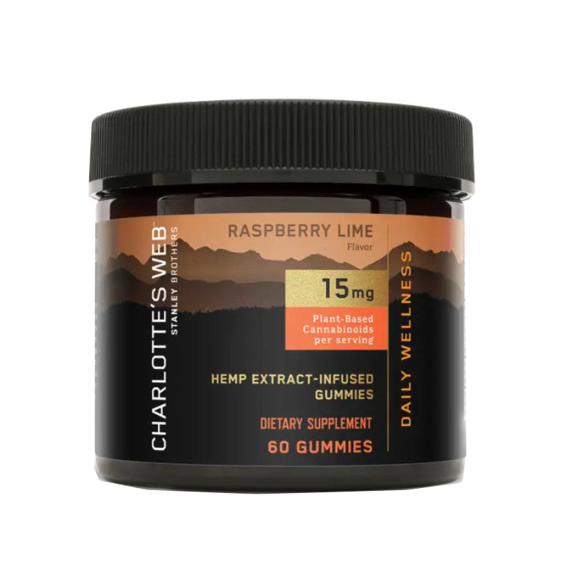 Daily Wellness CBD Gummies – Raspberry Lime – Charlotte’s Web Best Price