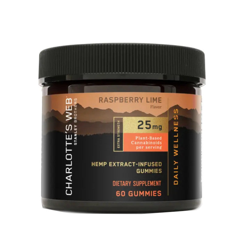 Daily Wellness CBD Gummies – Raspberry Lime – Charlotte’s Web Best Price