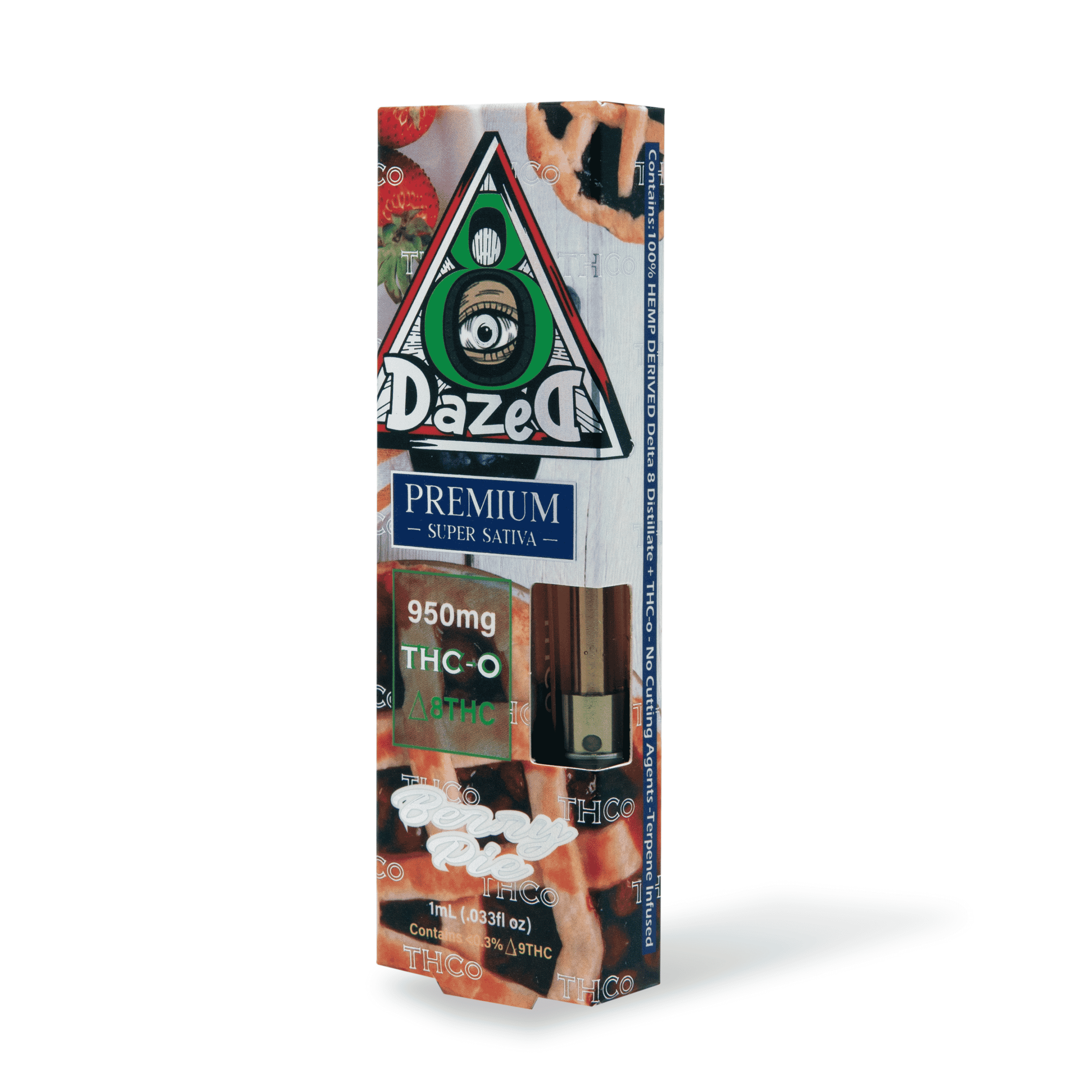 DazeD8 Berry Pie Delta 8 THC-O Cartridge (1g) Best Price