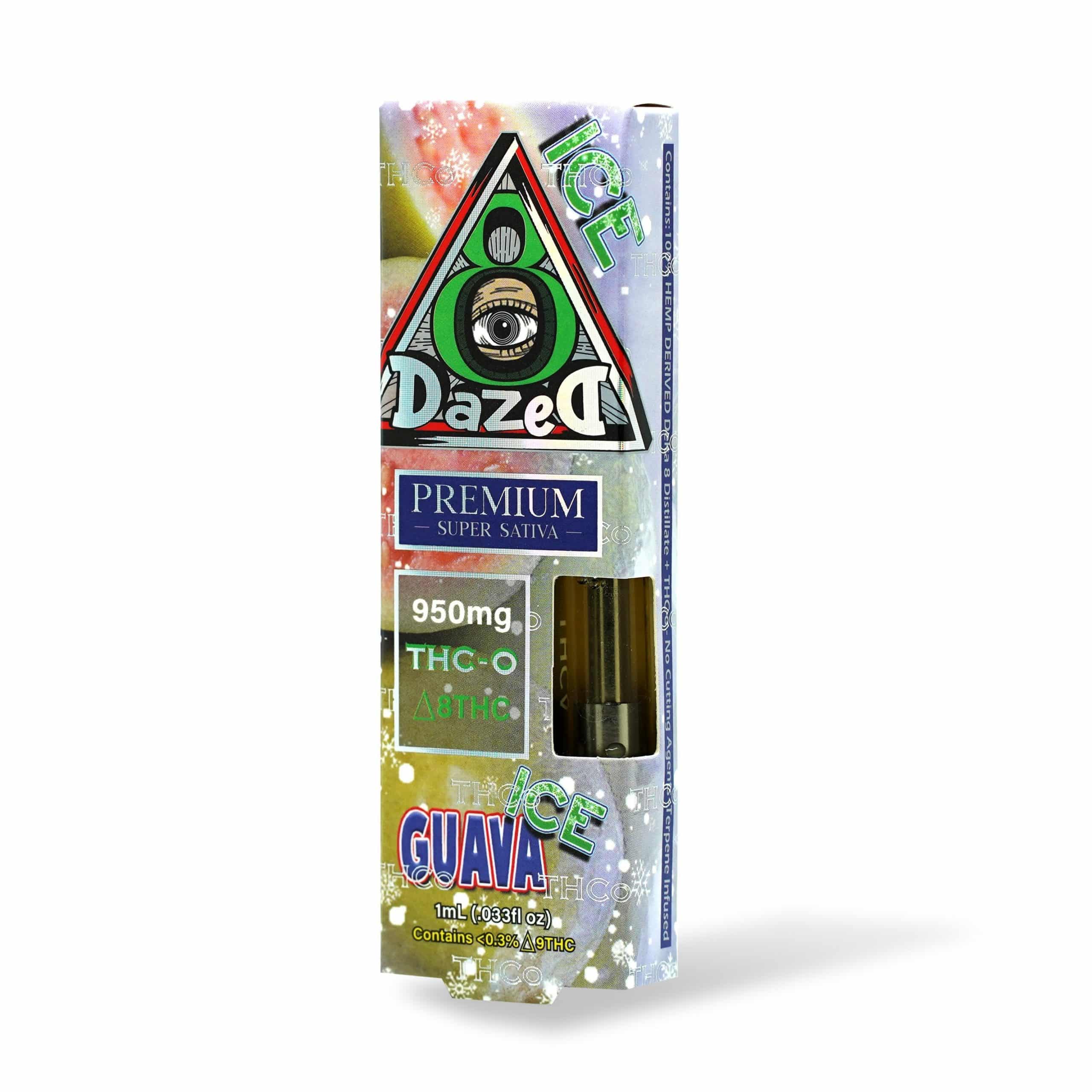 DazeD8 Guava Ice Delta 8 THC-O Cartridge (1g) Best Price