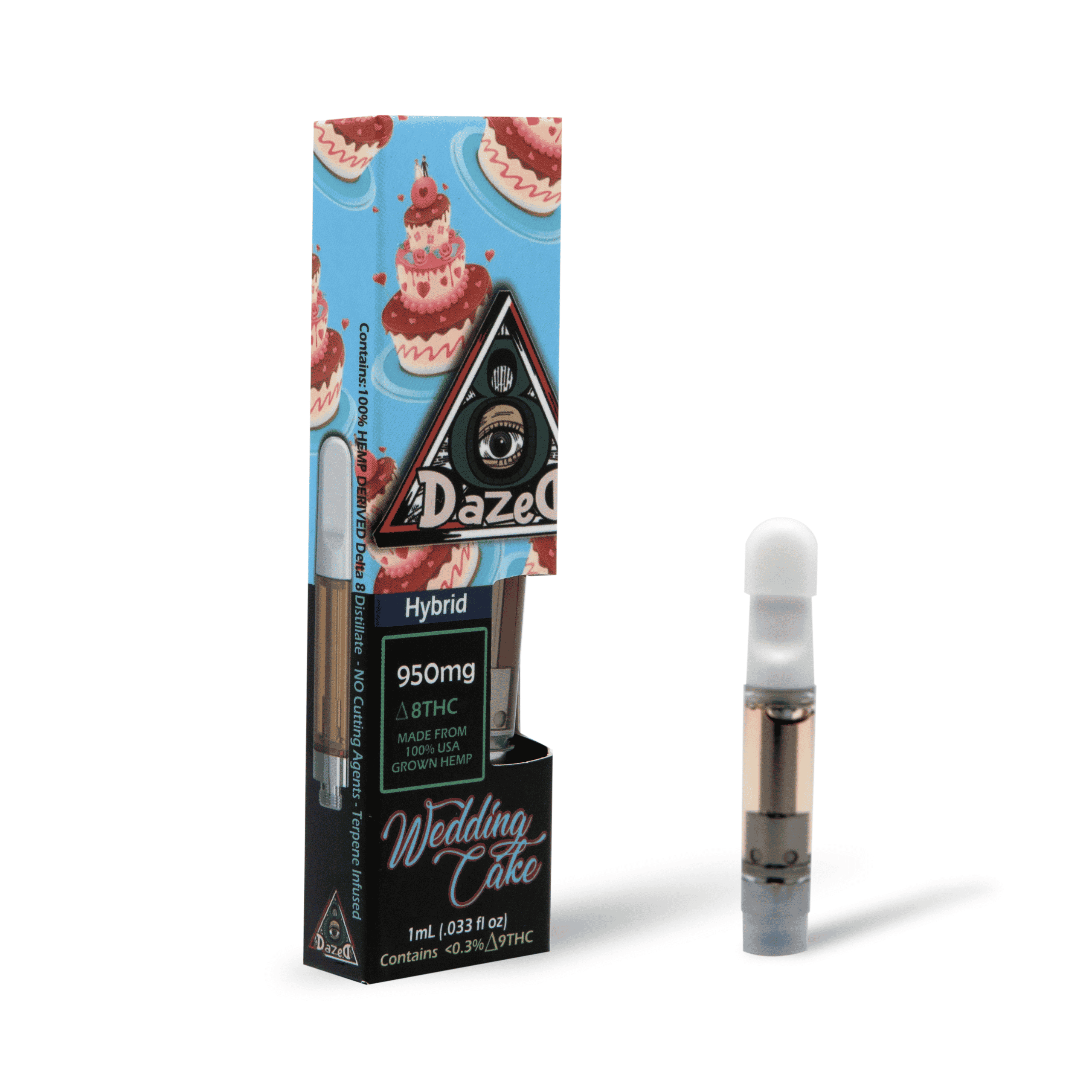 DazeD8 Wedding Cake Delta 8 Cartridge (1g) Best Price