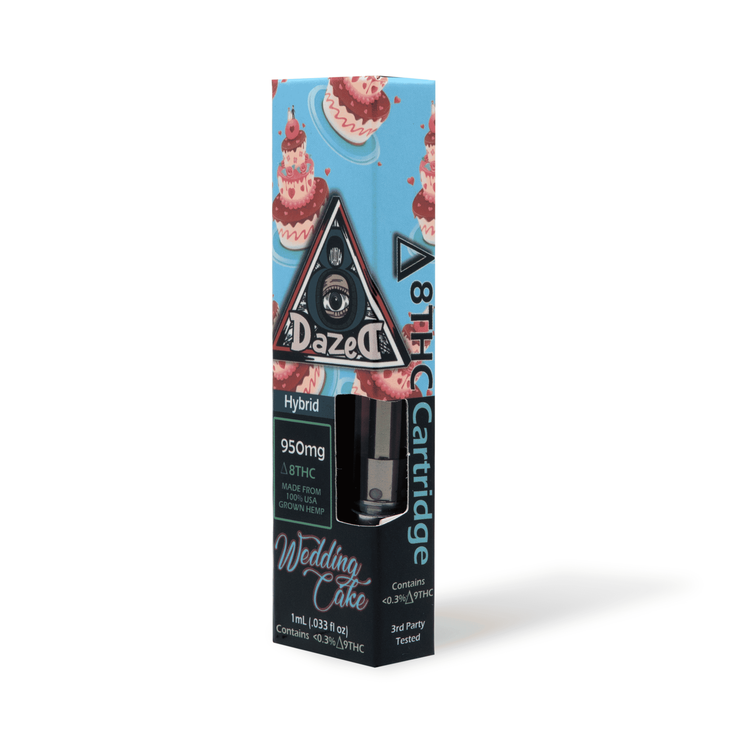 DazeD8 Wedding Cake Delta 8 Cartridge (1g) Best Price