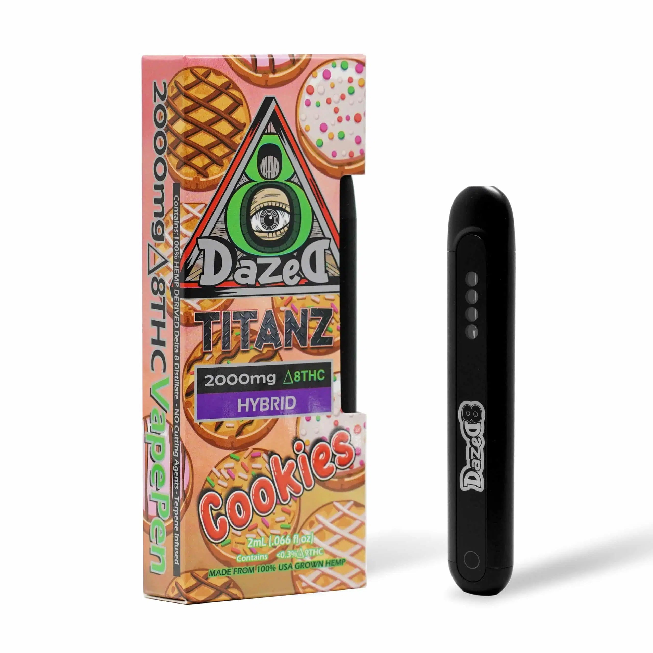 DazeD8 Cookies Delta 8 Disposable (2g) Best Price
