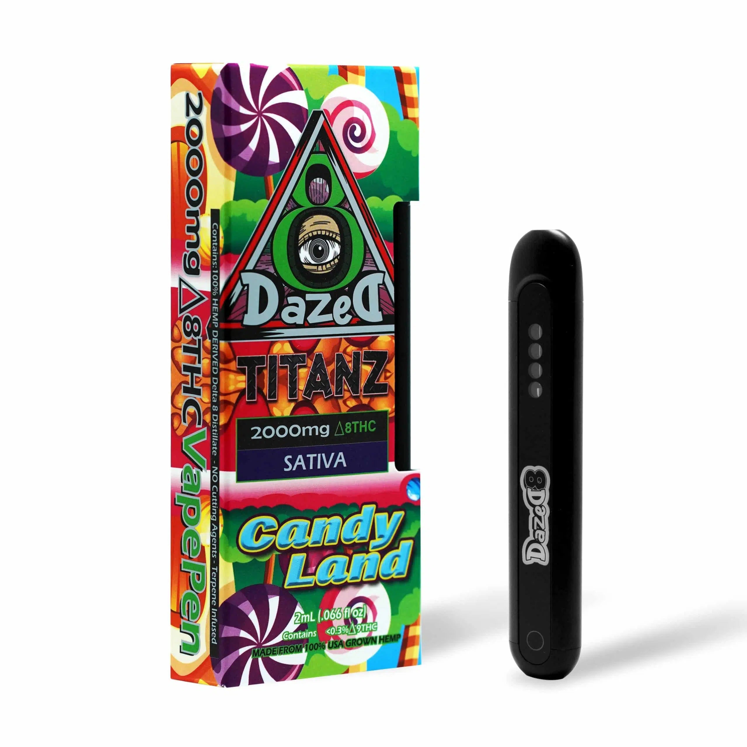 DazeD8 CandyLand Delta 8 Disposable (2g) Best Price