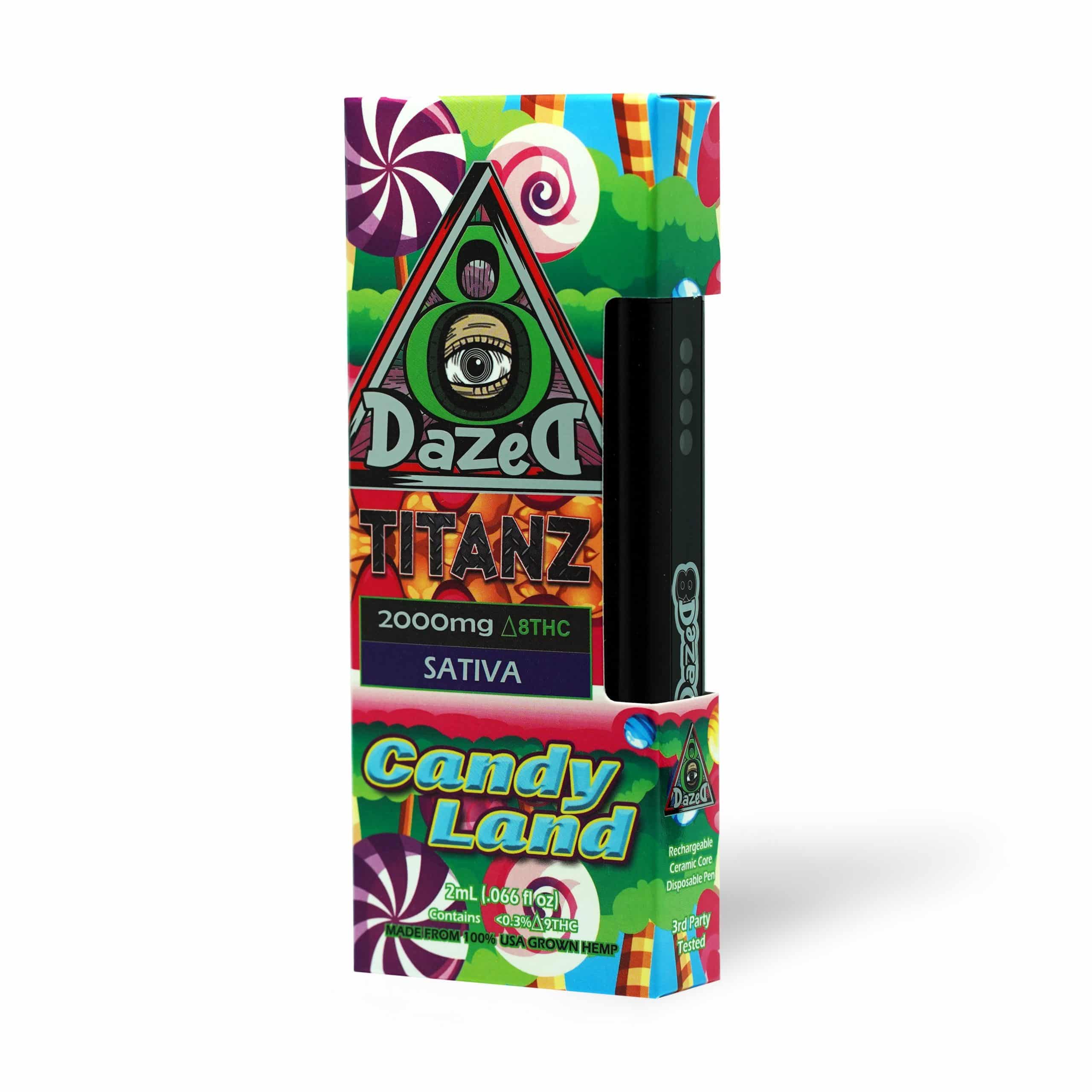 DazeD8 CandyLand Delta 8 Disposable (2g) Best Price
