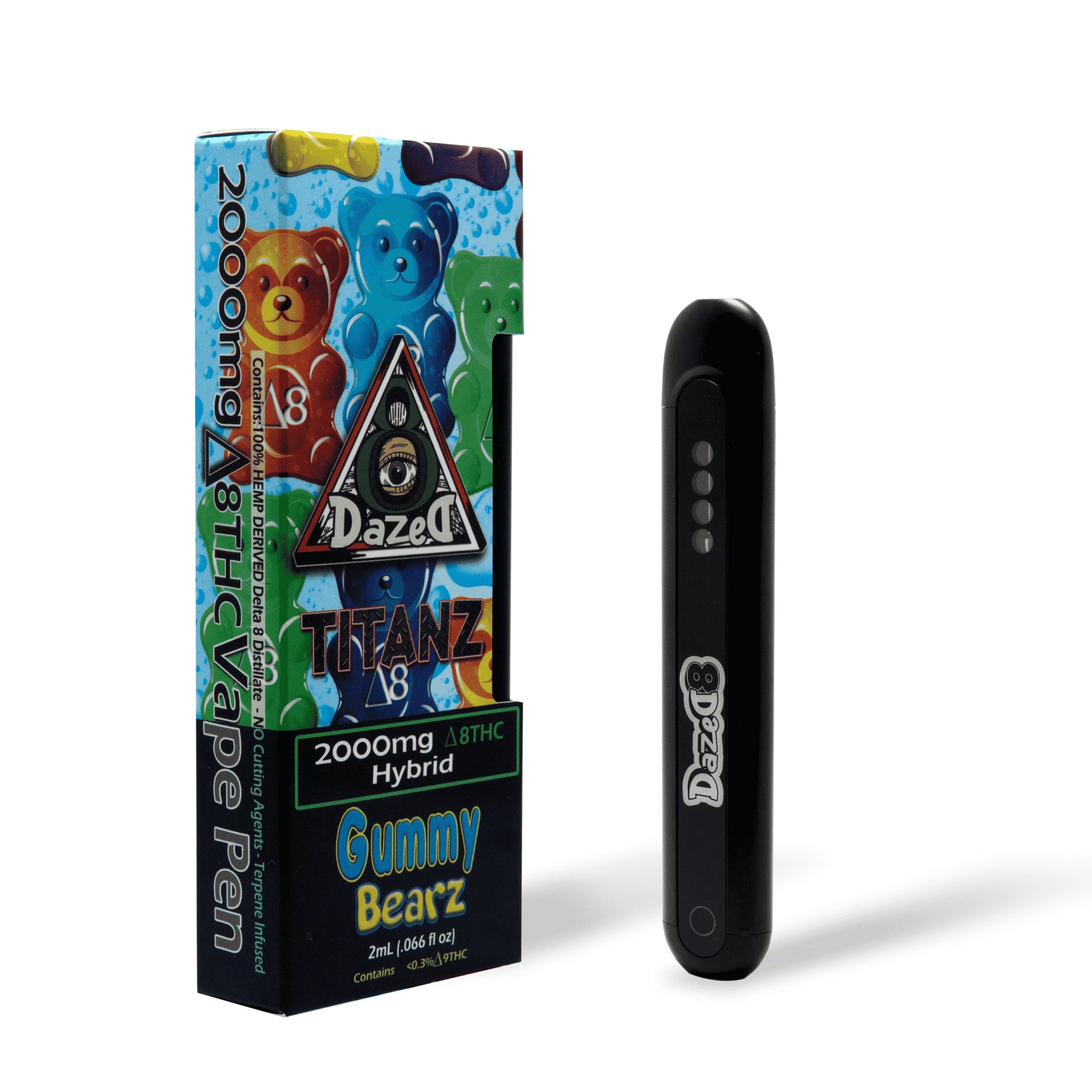 DazeD8 Bearz Delta 8 Disposable (2g) Best Price