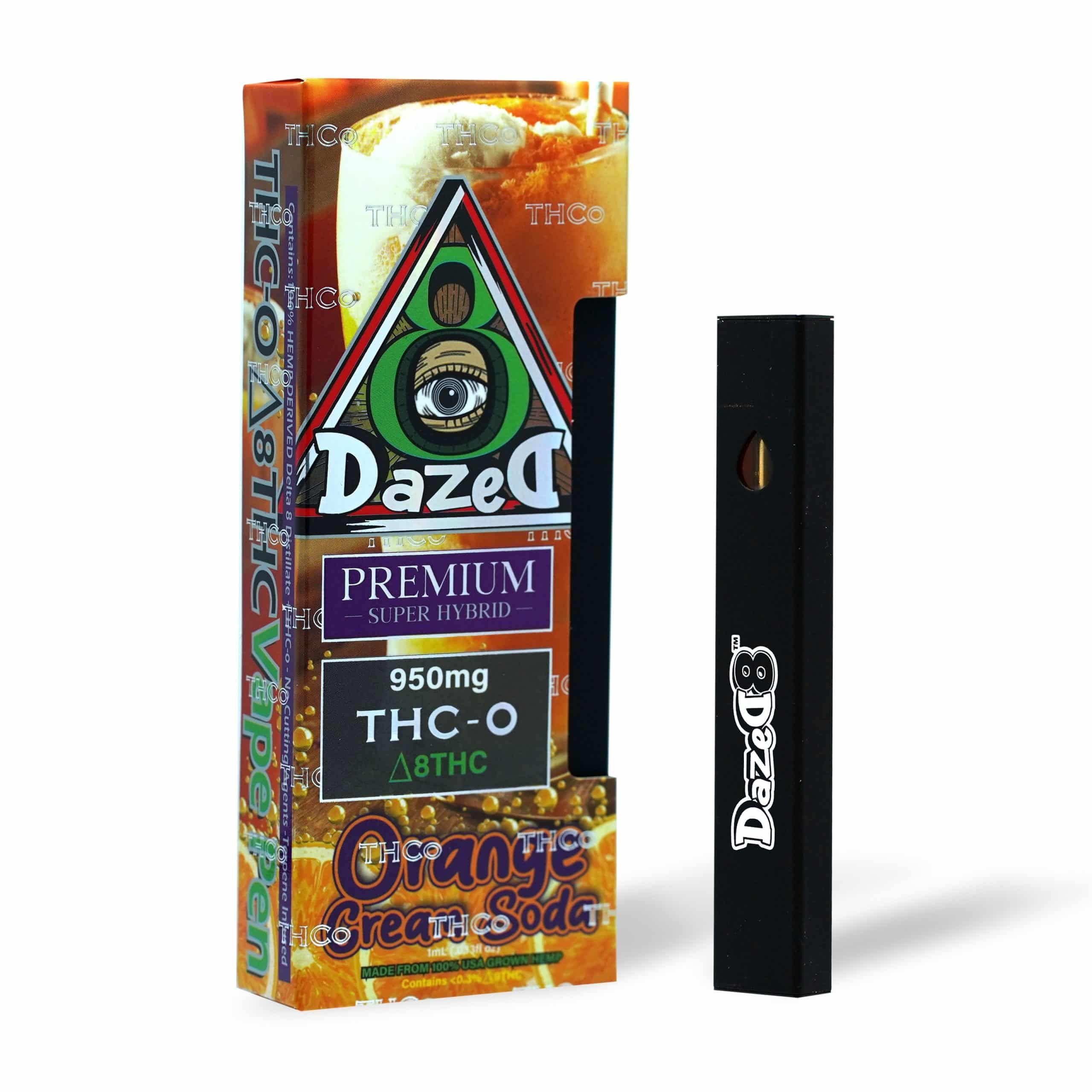 DazeD8 Orange Cream Soda Delta 8 THC-O Disposable (1g) Best Price