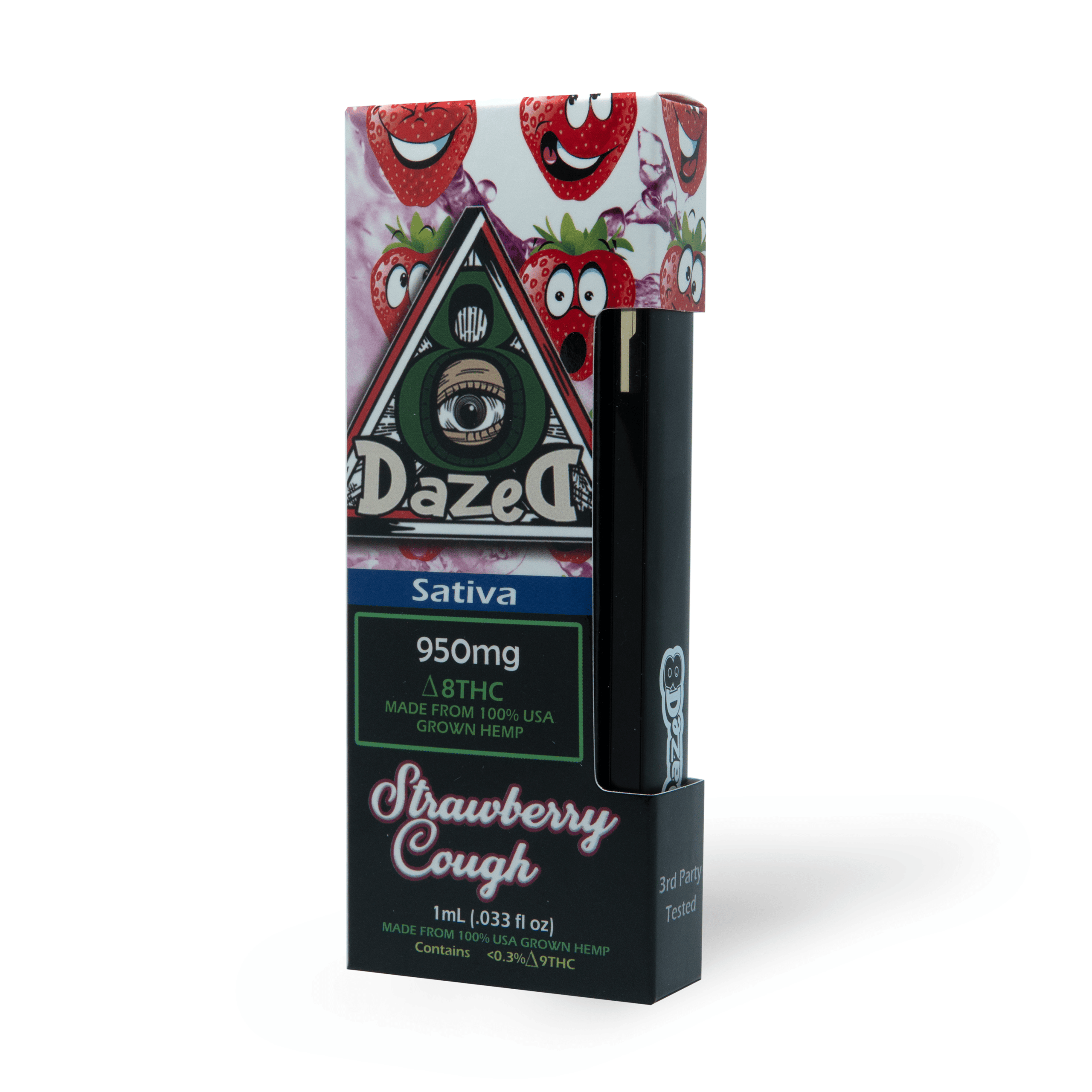 DazeD8 Strawberry Cough Delta 8 Disposable (1g) Best Price