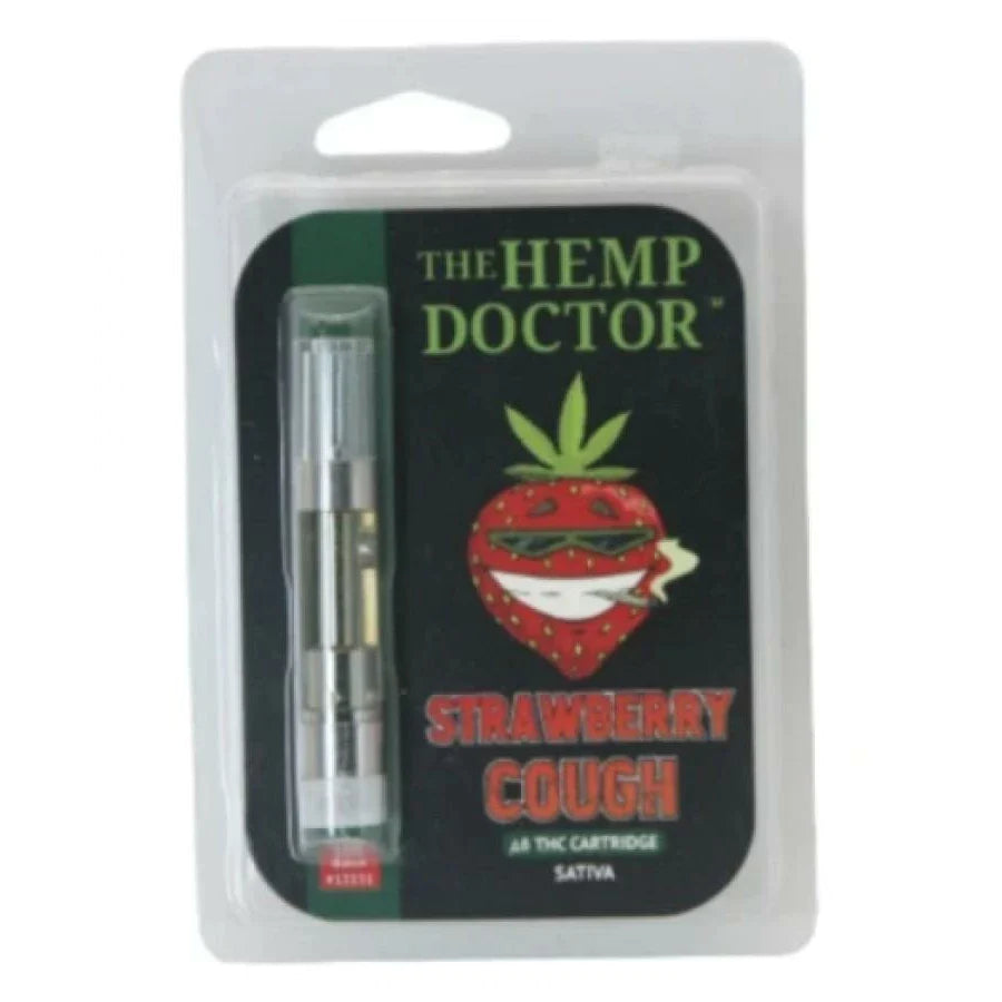 The Hemp Doctor Strawberry Cough 1g Delta 8 Cartridge Best Price