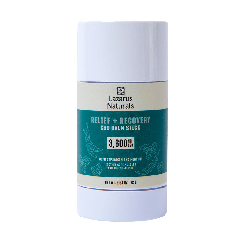 Full Spectrum CBD Balm Stick for Recovery – Lazarus Naturals Best Price