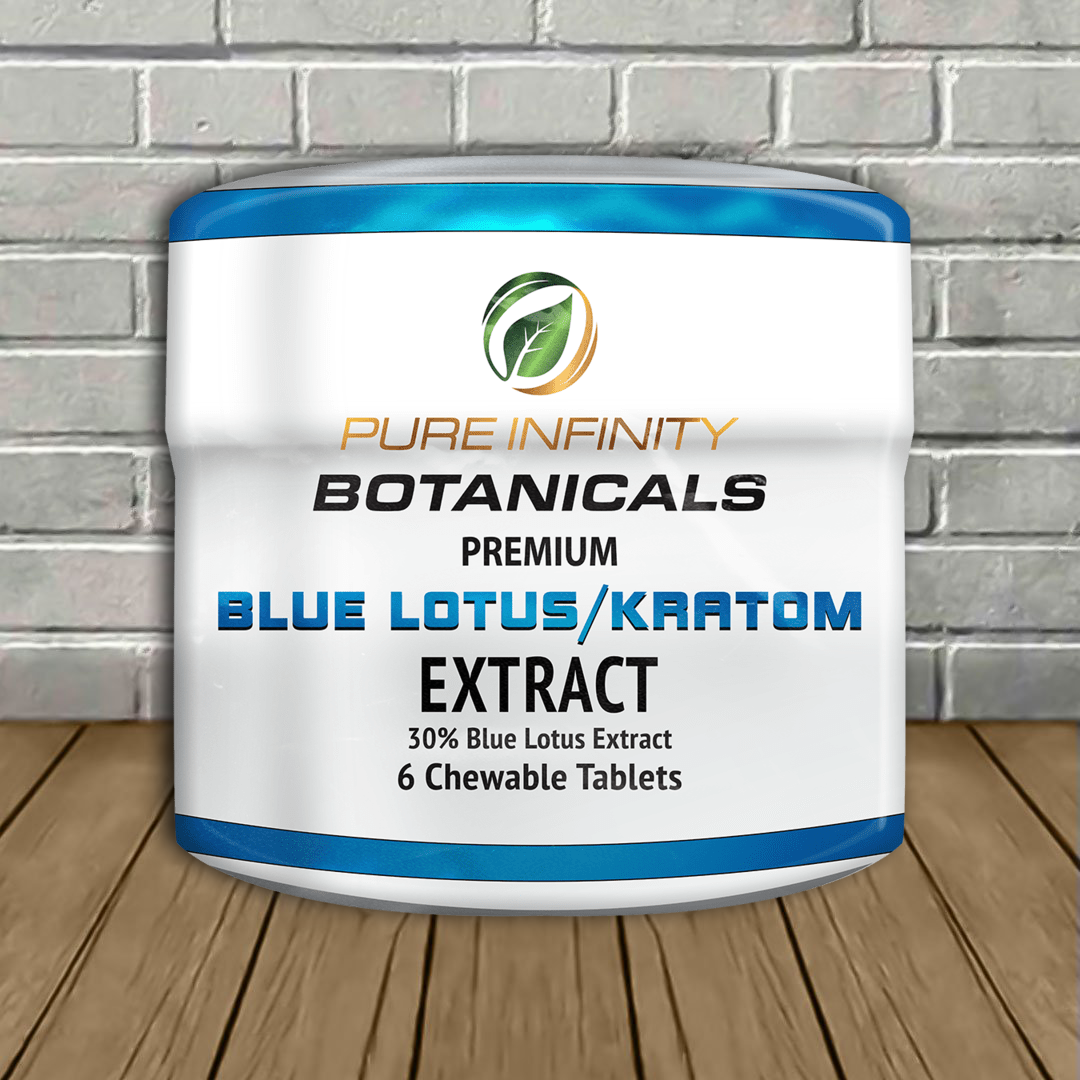Pure Infinity Botanicals Blue Lotus + Kratom Tablets 6ct Best Price