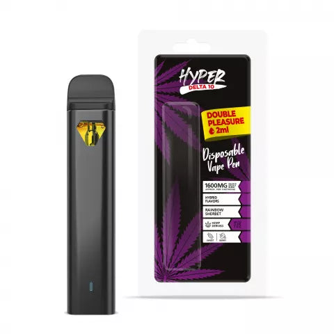 Rainbow Sherbert THC Vape - Delta 10 - Disposable - Hyper - 1600mg Best Price