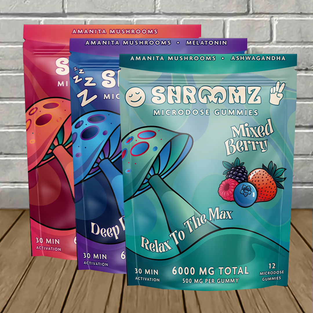 Shroomz Amanita Muscaria Microdose Gummies 6000mg Best Price