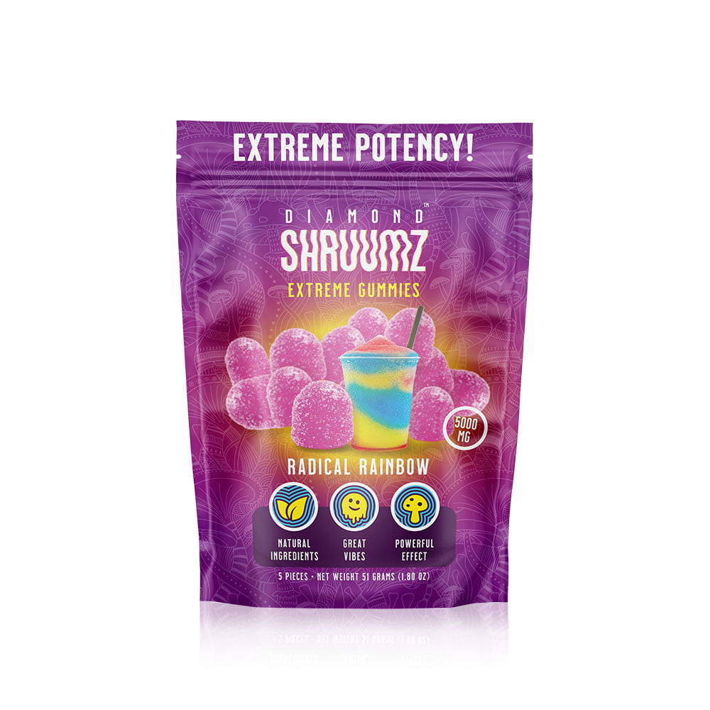Diamond Shruumz Mega Dose Extreme Gummies 5pcs Best Price