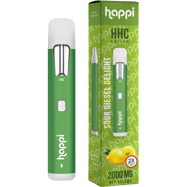 Happi Sour Diesel Delight - HHC 2G Disposable (Sativa) Best Price