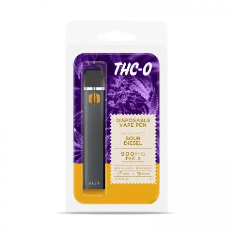 Sour Diesel Strain Vape - Sour Diesel Vape Pen - THCO - Disposable - 900mg - Buzz Best Price