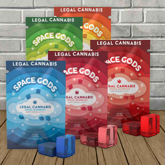 Space Gods Legal Cannabis Space Gummies Best Price
