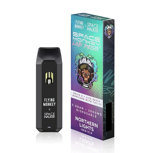 Space Monkey Space Cookies Live Resin Delta 8 + THCP Disposable Best Price