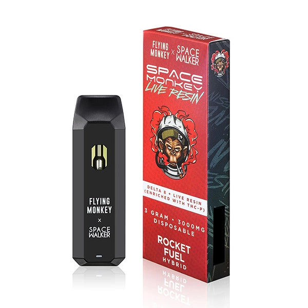 Space Monkey Rocket Fuel Live Resin Delta 8 + THCP Disposable (3g) Best Price