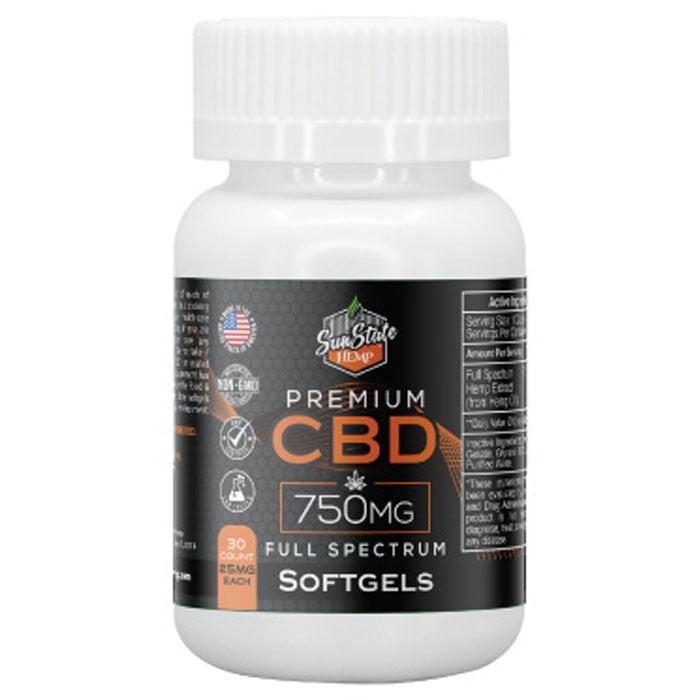 Sun State Hemp CBD Full Spectrum Softgels Best Price