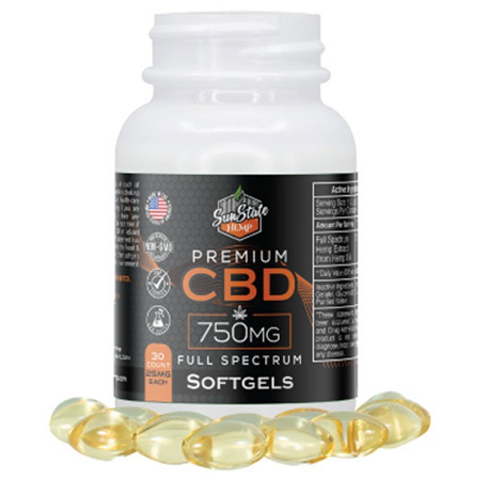 Sun State Hemp CBD Full Spectrum Softgels Best Price