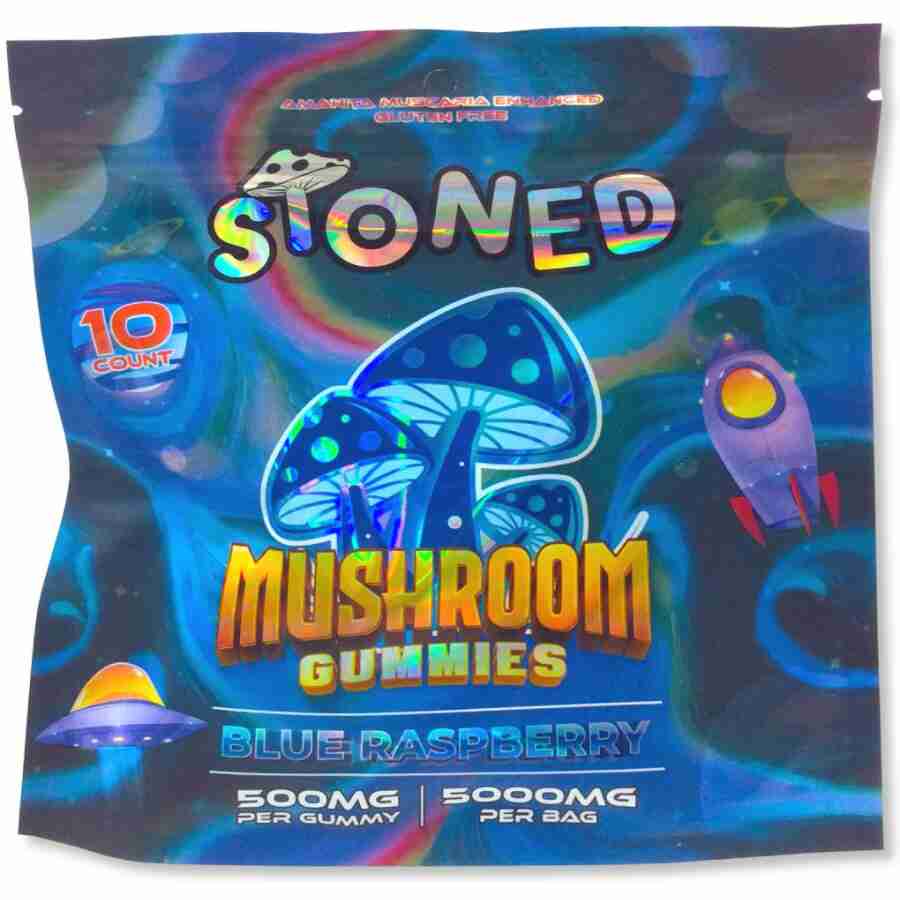 Stoned Mushroom Gummies 5000mg 10pc Best Price