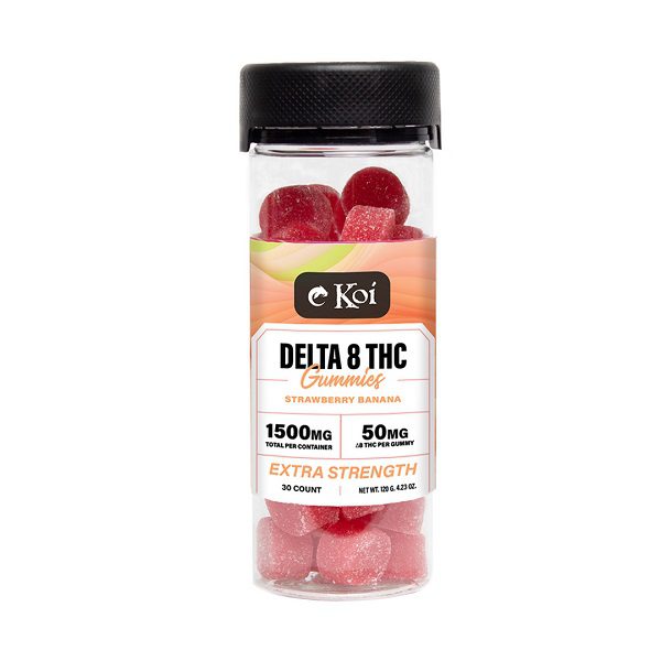 Koi Extra Strength Delta 8 THC Gummies 1500mg | 30 Count Best Price