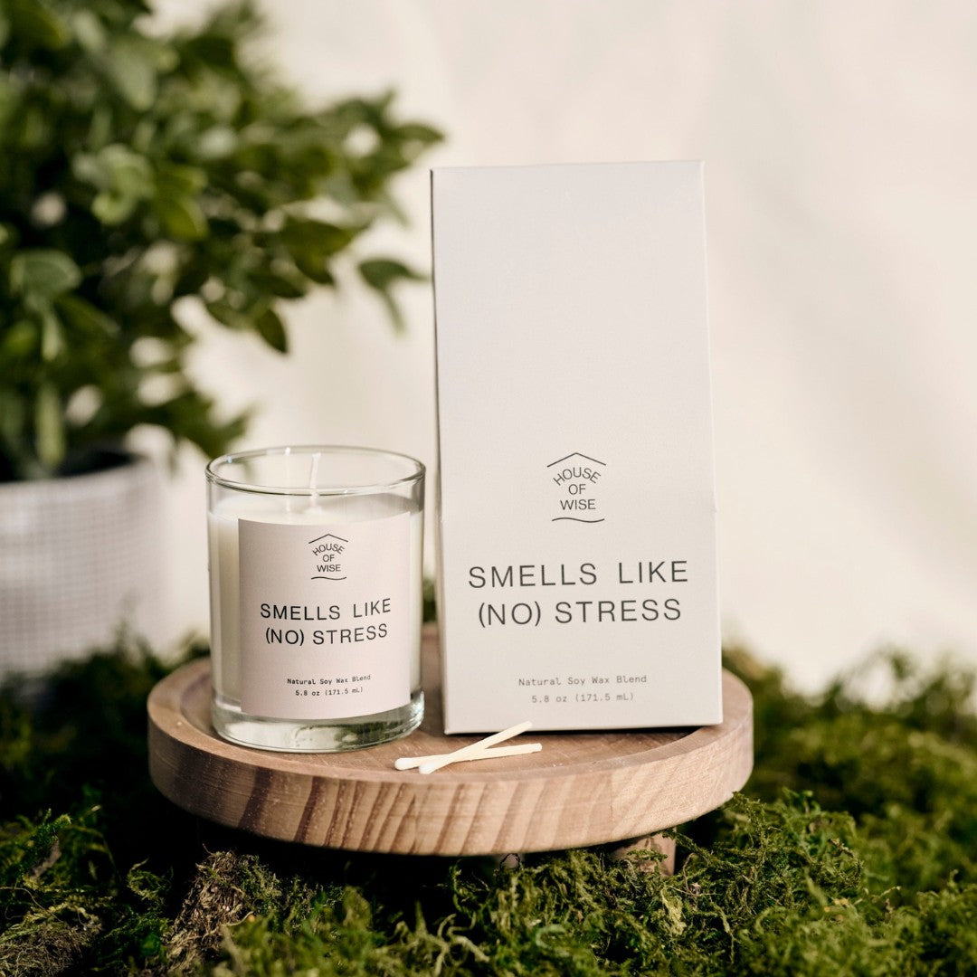 House of Wise Smells Like (NO) Stress Candle (5.8oz) Best Price