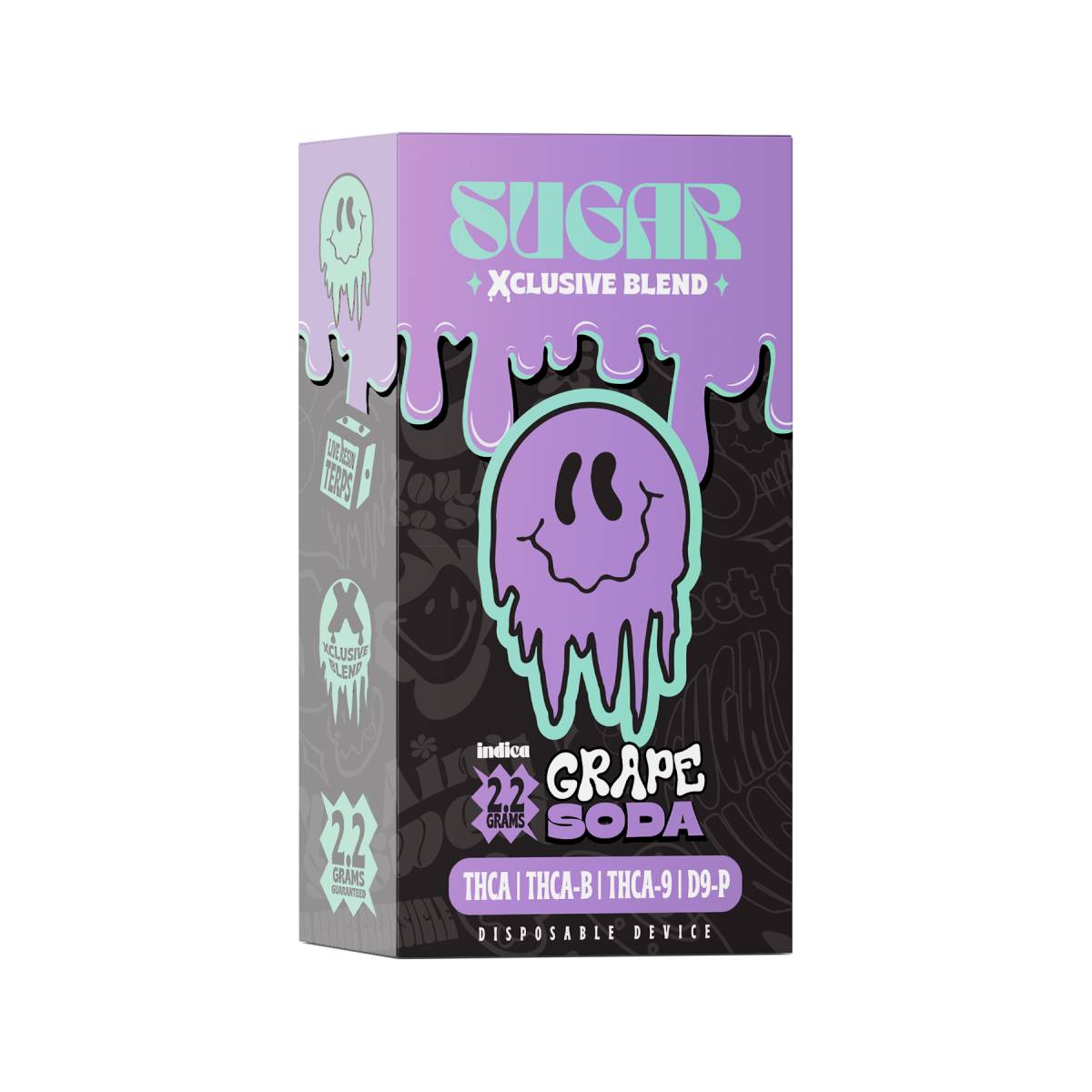 Trippy Sugar Xclusive Blend Disposable Vapes 2.2g Best Price