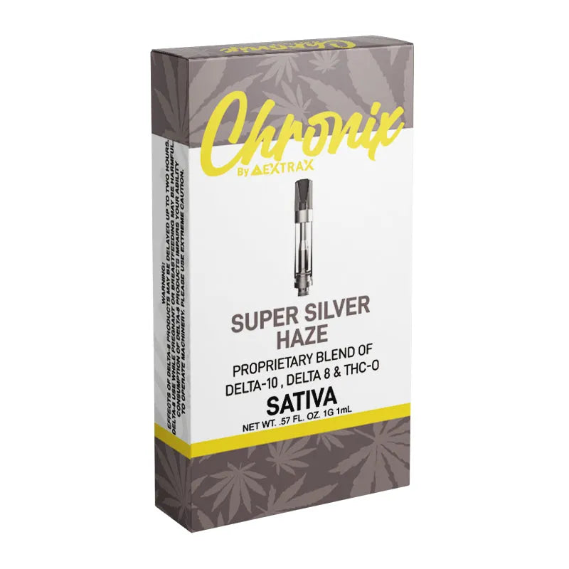 Delta Extrax Super Silver Haze Chronix Cartridge Best Price
