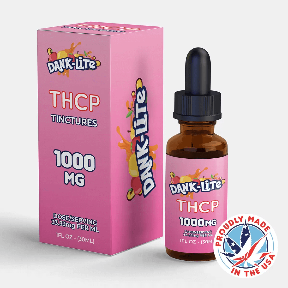 Dank Lite | Premium THC-P Tincture - 1000mg Best Price