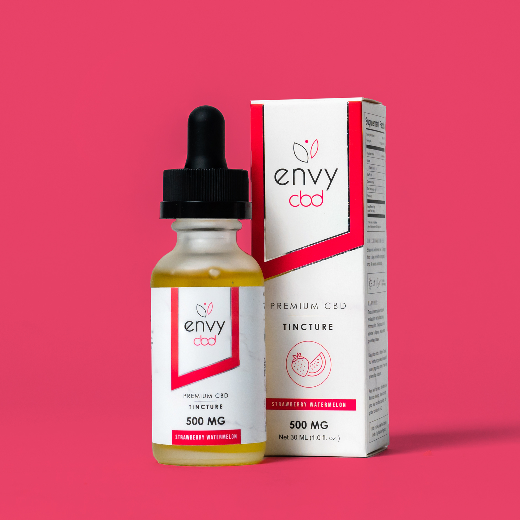 Envy CBD – Strawberry Watermelon Broad Spectrum CBD Tincture Oil Best Price